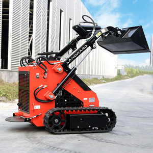 Hot Sale S480 <b>Small</b> Skid Steer 890kg <b>Wheel</b>/crawler Easy Operation Garden Farm with Attachments Wholesale High Performance - Product Image 6