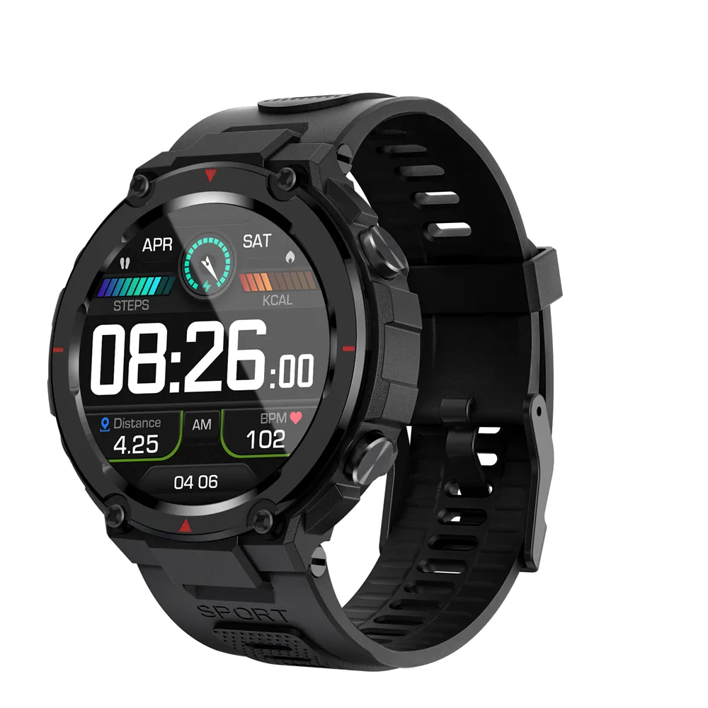 Ready to Ship IP68 Waterproof Multi-function Round Smart Watch High Quality Aluminum Alloy Wrist Smart Watch 2022 Men Watch