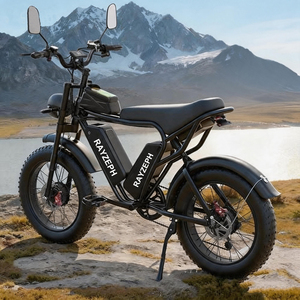 Bicicleta Eléctrica Q20Pro 52V 20 Pulgadas, Bicicleta de Montaña Eléctrica con Llantas Gruesas, Motor Dual, Batería, para Adultos - Product Image 1