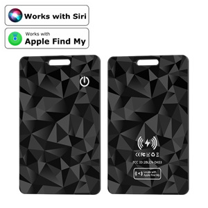 Traceur GPS mondial Find My Tag pour iOS et <span class=keywords><strong>Android</strong></span>, étanche IP68, rechargeable, avec alerte vocale et faible consommation d'énergie, pour portefeuille - Product Image 3