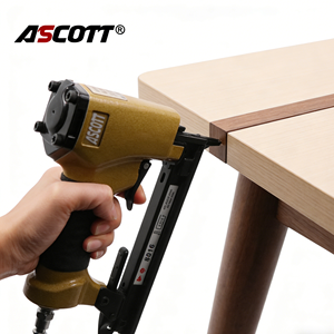 8016 Industrial-Grade Customizável Alumínio Pneumático Colchão Grampeador Ar Pistola Nailers para Decoração Móveis OEM - Product Image 3