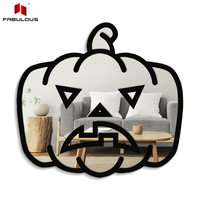 FABULEUX acrylique miroir décor autocollant mural adhésif décor à la maison chambre de bébé miroir incassable