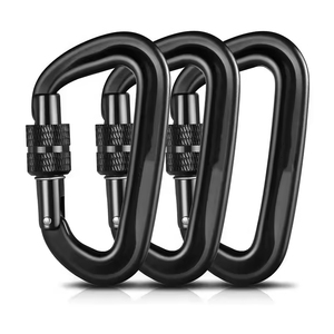Vente chaude Personnalisé Noir Métal 12KN Serrure En Aluminium Haute Qualité Clip À Ressort Crochet Chien chat Imprimer - Product Image 2