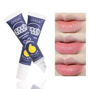 Bálsamo <span class=keywords><strong>labial</strong></span> de pomelo de miel resistente al agua para hidratar y cuidar líneas de labios agrietadas y aclaradas cuidado de labios para uso de maquillaje - Product Image 1
