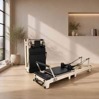 Machine de Pilates Reformer en alliage d'aluminium réglable, portable et durable, best-seller 2022, pour la pratique de la remise en forme et du yoga en intérieur