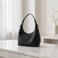 Sac à bandoulière Hobo en PU tendance pour femme, sac souple et décontracté à porter sous le bras, sac à main de luxe multicolore de créateur