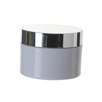 ODM OEM offre spéciale de pot cosmétique vide en plastique PET de forme ronde couleur personnalisée pour fabricant de crème de soin/vente en gros