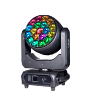 QSE Lighting 19x40W Bee Eye LED Moving Head Light RGB 4-in-1 Hoher CRI 95 2800K-8500K Farbtemperatur Bühnenlicht
