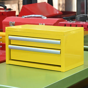 Boîte à outils miniature multi-couleurs en métal, tiroirs, OEM/ODM, indice de protection IP54, pliable, boîte de rangement de bureau tendance pour organiser les outils - Product Image 2