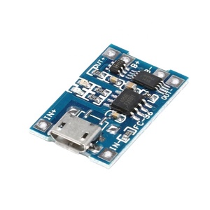 Módulo Cargador de Batería de Litio Original Micro USB 5V 1A 18650 TP4056 con Doble Función - Product Image 1