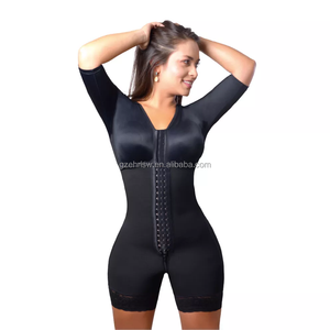 Custom Service Post Surgery Shaper Ärmel & BH Fajase Colombiana <span class=keywords><strong>Entera</strong></span> Con Mangas Y Brasier - Product Image 2