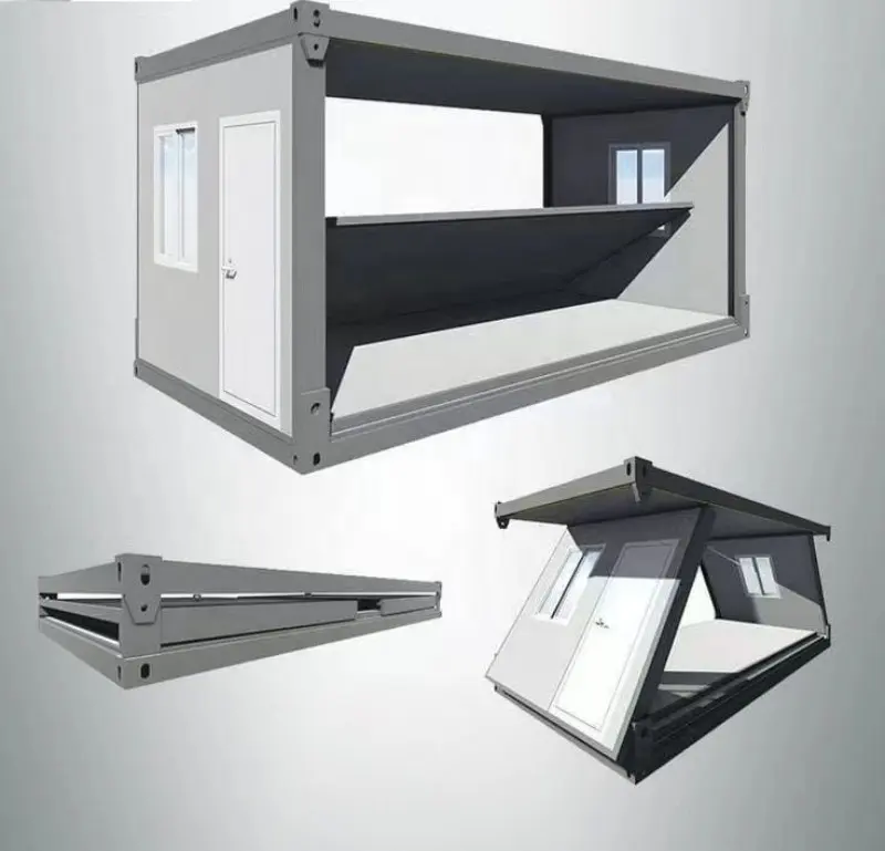 Casa prefabricada Uso Prefab Portable Flat Pack Container Mobile Cabin Containers