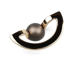 High-end European American Semi-circular Metal Buckle Spiral Drawer Handle for Cabinet &amp; Wardrobe <strong>Gold</strong> Color - Product Image 1