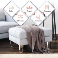 Pieds de meubles en acrylique transparent sur mesure, design moderne, pour chambre, bureau, salon, appartement, salle à manger, hôtel - Offre spéciale