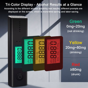 2026 AM08 Detektor Alkohol Portabel Presisi Tinggi Konsentrasi Alkohol 0.00~19.00%<span class=keywords><strong>BAC</strong></span> Penguji Alkohol Tanpa Kontak - Product Image 5