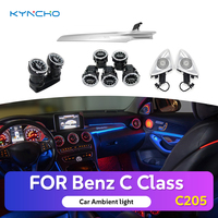 Lampe d'éclairage automobile KYNCHO pour Mercedes Classe C C205 Coupé, éclairage ambiant LED pour voiture, éclairage ambiant automobile, éclairage intérieur automobile