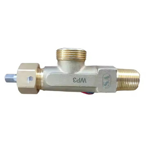 Válvula de aguja QF-7B de 1/4 pulgada con regulador de gas y perilla para cilindro de acetileno - Product Image 1