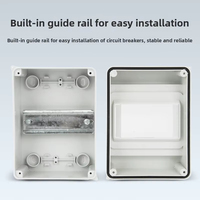 Boîtier de distribution Sunboost IP65 - Boîtier en plastique étanche pour extérieur Série HT