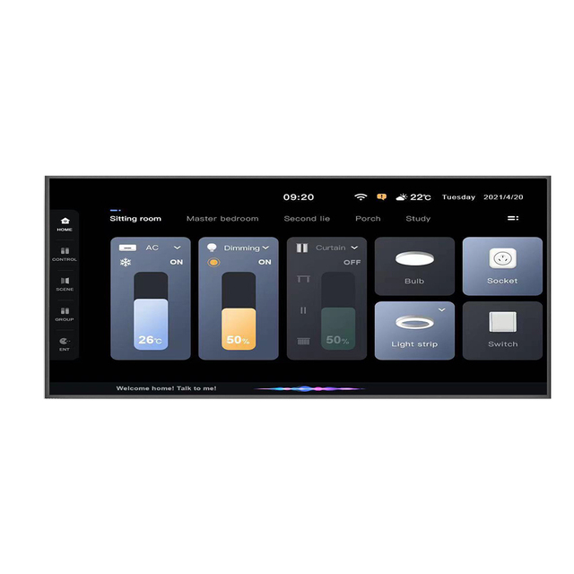 Iot Control Panel Smart Home Poe Control Panel With Touch Screen Control Iot Gateway Mqtt Board For Smart Home Touch Panel
