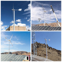 Éolienne 5kw pour toit Prix Énergie éolienne Moulin à électricité Turbine pour générateur d'énergie 5kw 10kw 20kw 30kw HELIOS CE & ISO 6.5m