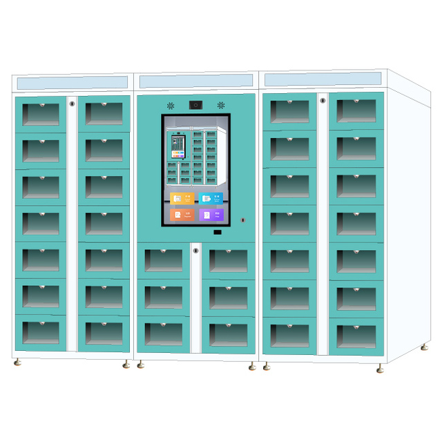 Parcel Smart Intelligent Steel Lockers Food Delivery Electronic Restaurant Locker Parcel Smart Intelligent Locker
