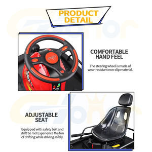 Wholesale New Mini Drift <strong>Kart</strong> Remote Control Drifting Bumper Car Drift <strong>Go</strong> <strong>Kart</strong> Bumper Car - Product Image 4
