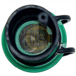 Tappo dosatore in gomma per bottiglie con filettatura - Product Image 1