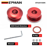 EPMAN Pommeau de levier de vitesse universel Stopper Shifting Head Limiter Gear Fixed Base Kit w/ Screw for Gear Head Shifter Lever EPAA01G60K