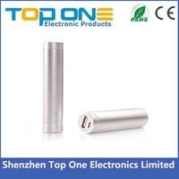 Batterie externe mini portable étanche en aluminium, best-seller, 2600 mAh, affichage LED, sortie Micro USB 5W, batterie au lithium 18650