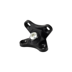 Connecteur d'angle papillon en plastique pour meubles, en alliage de zinc, sans perçage, fixation pour panneaux d'armoires, installation facile - Product Image 1