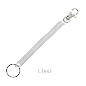 Nhựa mùa xuân CuộN Bungee dây buộc điện thoại di động dây buộc bền với móc và Keyring - Product Image 6