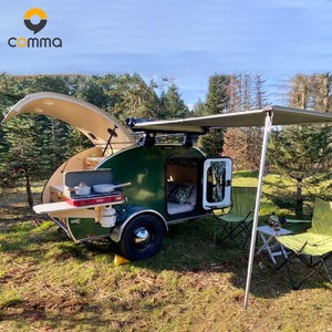 Autocaravana ligera Campervans, caravana <span class=keywords><strong>anfibia</strong></span> de lujo, remolque 4x4, con estante de techo - Product Image 2