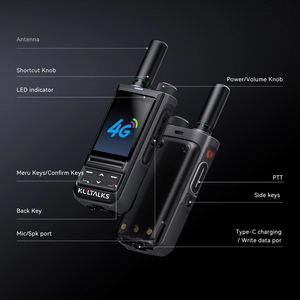 Ağ Walkie Talkie 4G LTE radyo 100km uzun menzilli iletişim radyolar KP-826 J2584 - Product Image 4
