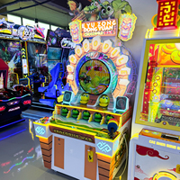 Machine de jeu d'arcade commerciale Whack A Mole à monnayeur, jeu de rédemption au marteau pour centre de divertissement familial (FEC)