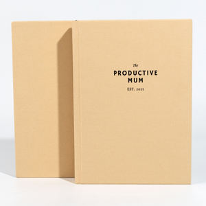 Diario de Tela Personalizado Cuaderno de Tapa Dura <span class=keywords><strong>con</strong></span> Rayas Agenda Planificador - Product Image 1