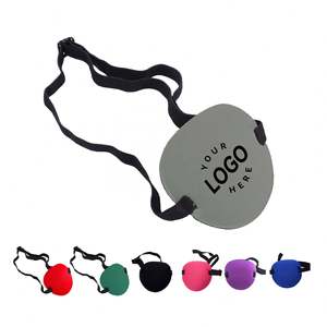 Custom Logo Cyclops Pirate Eye Mask Correction Personalized Single Full Cover Eye <b>Patch</b> Unique Eyes <b>Patch</b> - Product Image 2