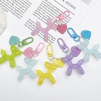 Gantungan Kunci Anjing Jelly Balloon Siap Kirim untuk Remaja Perempuan, Gantungan Kunci Poodle Lucu, Aksesoris Tas, Aksesoris Dompet, Perhiasan Estetik, RTS