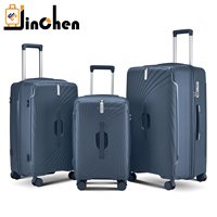 Ensemble de valises à roulettes Jinchen grande capacité, design populaire, valises en PP, roulettes pivotantes, prix bas, valises de voyage en ABS, vente en gros
