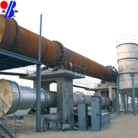 Mini-four rotatif compact pour le traitement des produits chimiques de la ferro-éponge, chauffage au gaz, séchage haute efficacité, pompe à engrenages, économie d'énergie