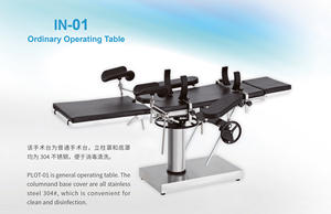 Table d'opération manuelle hydraulique réglable pour patient, équipement médical de salle d'opération ICEN IN-01 - Product Image 6