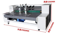Machine de découpe de boîtes à pizza automatique Petite boîte en carton Carton ondulé Machine de séparation Impression de cartons rainurage