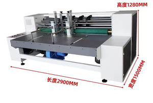 Auto Pizza <strong>Box</strong> Die Cutting Slotter Maker Small <strong>Carton</strong> <strong>Box</strong> Corrugated Paper Board Partition <strong>Machine</strong> <strong>Carton</strong> <strong>Printing</strong> Slotting - Product Image 3