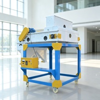 Machine de séparation magnétique automatique des grains, équipement robuste pour l'élimination des saupoudres et des boules de terre des semences, pour usine de traitement des céréales