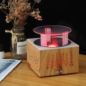 YX-2752 Tabletop <b>Humidifier</b> 0.5L USB Powered With Colorful Light And Wheat Design For Indoor Aromatherapy - Product Image 2