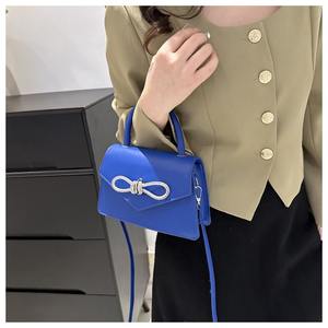 Bolsos de Mano de Moda para Mujer, Bolsos de Cuero con Lazo, Bolsos de Diseño de Moda para Mujer - Product Image 5