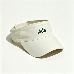 หมวกกันแดดปักโลโก้ ACE แบบโค้ง ทรง Unisex แห้งเร็ว ยืดหยุ่น เหมาะสำหรับกีฬา กิจกรรมกลางแจ้ง กอล์ฟ วิ่ง เทนนิส - Product Image 3