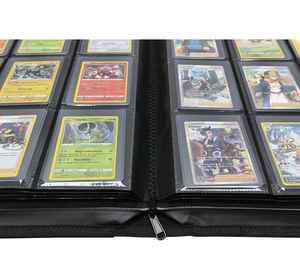 Kpop Game Trading Card Binder Custom 9 <b>Pocket</b> PP Covered Leather Cover A6 Size Holds 360 MTG YGO Cards-Factory Produced - Product Image 5