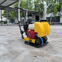 Compacteur vibrant à plaques de 160 kg et 270 kg à moteur puissant, avec moteur de 9 CV, mini compacteur de terre à poussée manuelle