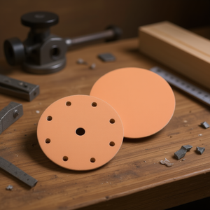 Disque de ponçage Ttake en corindon, grain 220, sans trous, tampon abrasif pour le polissage du bois et du métal - Product Image 3