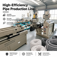 Machine de formage à grande surface de refroidissement pour ligne de production de tuyaux de protection de câbles de décoration intérieure, avec taux de réduction de 5,2 % à 2,1 %